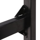 Scrivania Gaming 120x60x73 cm  in MDF e Metallo Nero