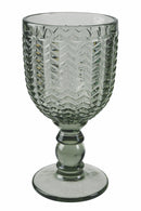 Set 6 Calici in Vetro 280 ml Villa d'Este Home Tivoli Geometrie