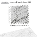 Tappeto Puzzle per Bambini 182,5x182,5 cm in EVA Bianco