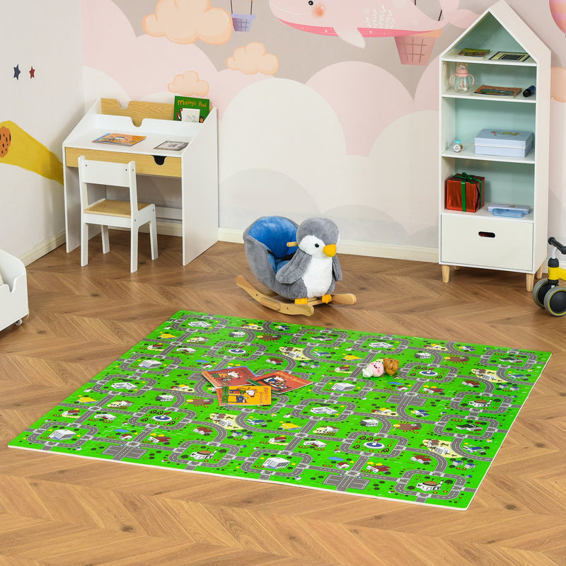 Tappeto Puzzle per Bambini 182,5x182,5 cm in EVA Multicolore