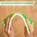 Tappeto Puzzle per Bambini 182,5x182,5 cm in EVA Multicolore