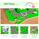 Tappeto Puzzle per Bambini 182,5x182,5 cm in EVA Multicolore