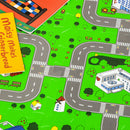 Tappeto Puzzle per Bambini 182,5x182,5 cm in EVA Multicolore