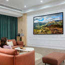 Telo Proiettore 120 Pollici 274x158 cm in PVC Bianco