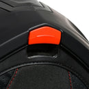 Casco Integrale per Scooter Visiera Lunga Nero Varie Misure