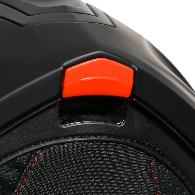 Casco Integrale per Scooter Visiera Lunga Nero Varie Misure