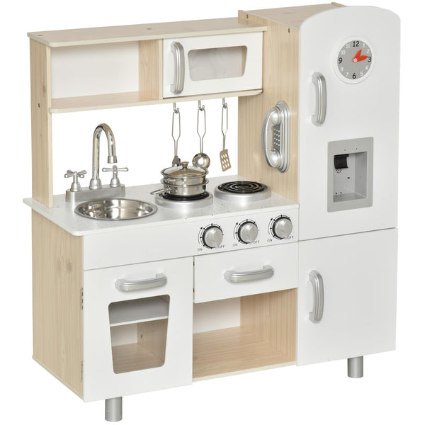 Cucina Giocattolo per Bambini 74x30x81 cm in Legno Bianca acquista