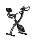 Cyclette Magnetica Pieghevole con Display LCD Nera