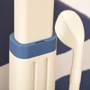 Canestro da Basket e Set Golf per Bambini con Altezza Regolabile Bianco e Blu