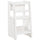 Scaletta per Bambini 3 Livelli 47x47x90 cm in HDPE Bianco