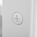 Scaletta per Bambini 3 Livelli 47x47x90 cm in HDPE Bianco