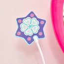 Postazione Trucco Specchiera Giocattolo per Bambini con Specchio e Accessori Azzurro e Bianco