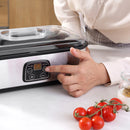 Yogurtiera Elettrica 30W con 8 Vasetti Temperatura Regolabile Argento