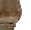 Portacandele Vetro Riciclato Brown Ø17x55 cm Vetro Marrone Chiaro
