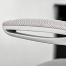 Sedia Poltrona Operativa da Ufficio in Tessuto Poliestere Grigio