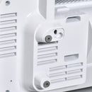 Stufa Elettrica da Parete 56x18,5x11,5 cm con Telecomando Bianco