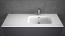 Mobile da Bagno sospeso Samoa 01 Laccato Grigio TFT