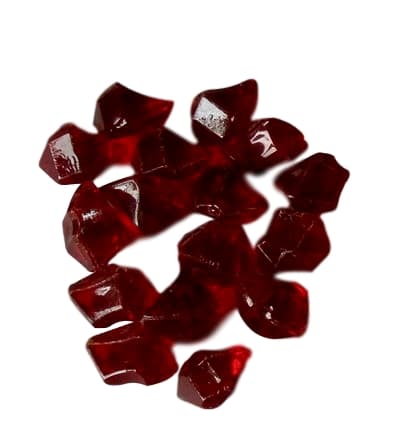 sconto Pietre Decorative Rosse in Fibra di Vetro 500g per Caminetti Elettrici CheminArte