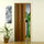 Porta a Soffietto da Interno 83x214 cm in PVC Caroline Legno Scuro