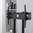 Carrello Supporto per TV 32"-65" Vesa 60x40 cm in Acciaio Nero