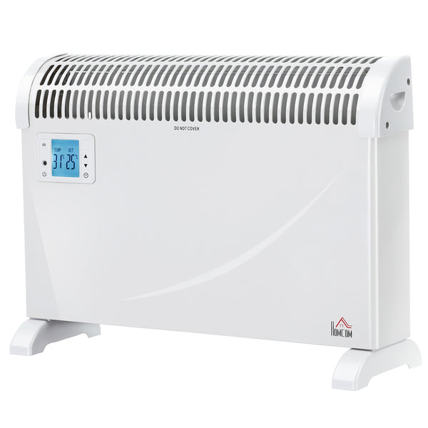 online Termoventilatore da Parete o Appoggio 2000W 58,5x20x43 cm Bianco