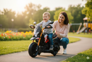 Moto Elettrica per Bambini 6V Aprilia Dorsoduro Small Nera