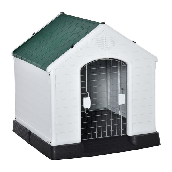 acquista Cuccia per Cani Taglia Media 78x87x81 cm in Plastica Bianco