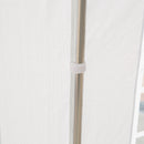 Tendostruttura 9,75x4,85m con Pareti Rimobivili in Acciaio e Poliestere Bianca