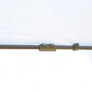 Gazebo da Giardino 405x340x285 cm con Zanzariera Beige