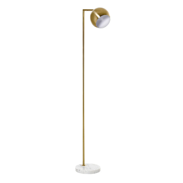 Lampada da Terra 38x26x165 cm E27 Paralume Regolabile Oro acquista