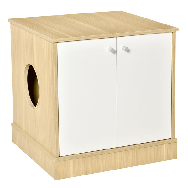 prezzo Mobile Lettiera per Gatti 60x55x62,5 cm in Legno Legno e Bianco