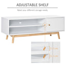 Mobile TV 120x39,5x44,5 cm per TV fino a 50 Bianco