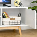 Mobile TV 120x39,5x44,5 cm per TV fino a 50 Bianco