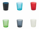Set 6 Bicchieri Ø8,5x10 cm in Vetro Villa d'Este Home Tivoli Frost