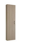 Mobile da Bagno a Colonna 1 Anta in Melaminico 40x18x160cm TFT Giava Wood Cream