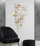 Orologio da Muro Tow 75,5x3,5x133 cm in Ferro 