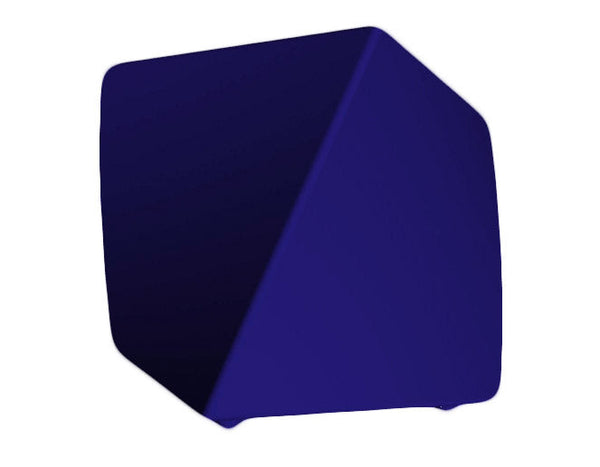 sconto Vaso 45x45 cm in Resina Arkema Twisty Vase Blu