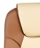 Sedia Poltrona Presidenziale da Ufficio in Similpelle Bozzini Mou Beige