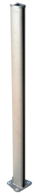 Tenda Laterale Frangivista da Giardino 3x1,6m in Alluminio e Tessuto Grigio