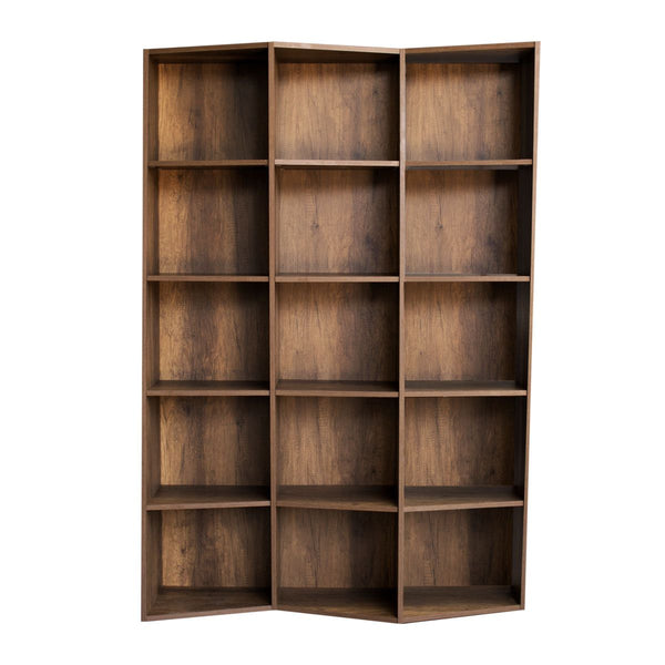 prezzo Libreria Moderna 3 Elementi 5 Ripiani Trek Noce