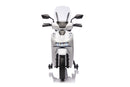 Scooter Elettrico per Bambini Licenza Ufficiale Honda SH125 12V con Ruote EVA e Sedile Pelle Bianco