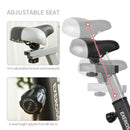Cyclette Spin Bike Volano 10 Kg con Schermo LCD Nero e Blu
