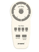 Ventilatore da Soffitto con 3 Pale e LED Ø132 cm 5 Velocità Martec Wave Nero