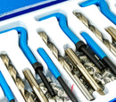 Kit riparazione filetti 131 pz elicoidi maschi ripristina filettature