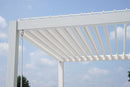 Pergola da Giardino 3x4m in Alluminio Bianca