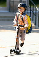 Monopattino 3 ruote Telescopico Max 70Kg Micro Maxi Deluxe Nero