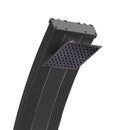 Doccia Solare da Giardino 30L Miscelatore e Lavapiedi Sined Lea Nera