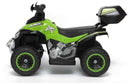 Mini Quad Elettrico per Bambini 6V Kid Go Deluxe Verde