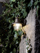 Lampada a Sospensione da Esterno E27 in Metallo Sovil Marrone