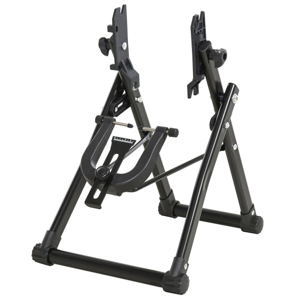 Cavalletto Pieghevole per Manutenzione Ruote Bici da 20-29' 58x28.5x43 cm Nero online